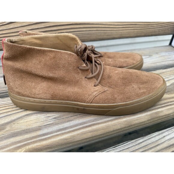 WeSC Men’s Chukka Leather Sneaker Sz 10D Brown Retail $99 - Picture 8 of 8